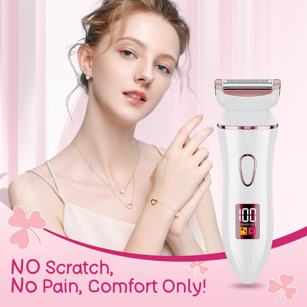 Bigorq shaver ready for wet and dry use for everyday grooming.