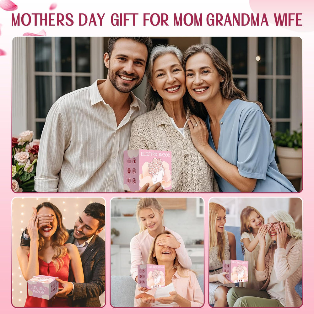 Bigorq pink electric razor gift idea for holidays and pampering
