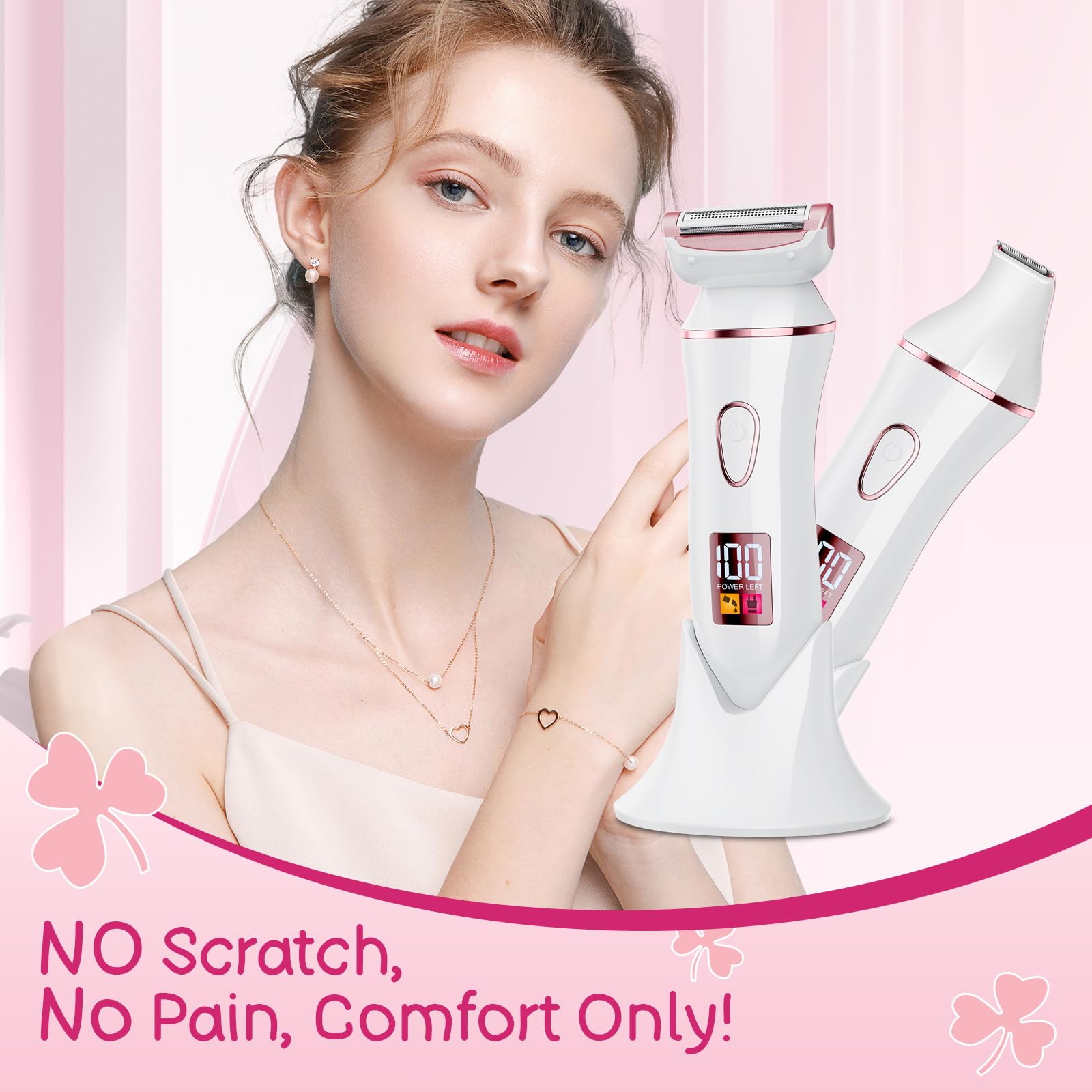 Bigorq trimmer mujer uso seco y húmedo gracias a IPX7