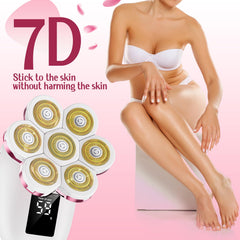 Bigorq women's razor close-up showing 7D head contours for legs and arms