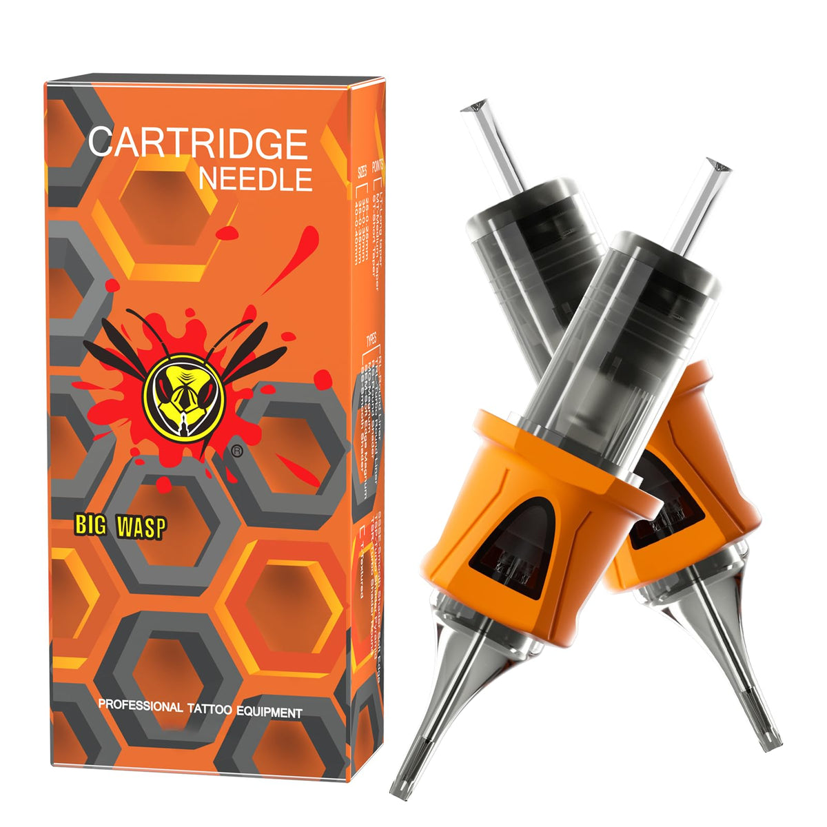 BIGWASP Energy 5RL needle pack focuses on clean, precise lines for smoother tattooing sessions