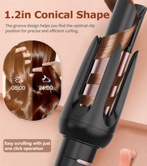 BILITOK Auto Hair Curler offers four temperature levels for versatile styles.