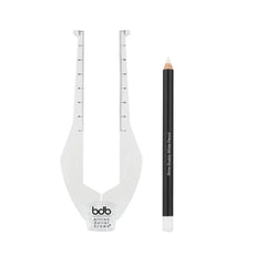 Billion Dollar Brows Brow Buddy Contour Stencil Kit for precise, symmetrical brow shaping.