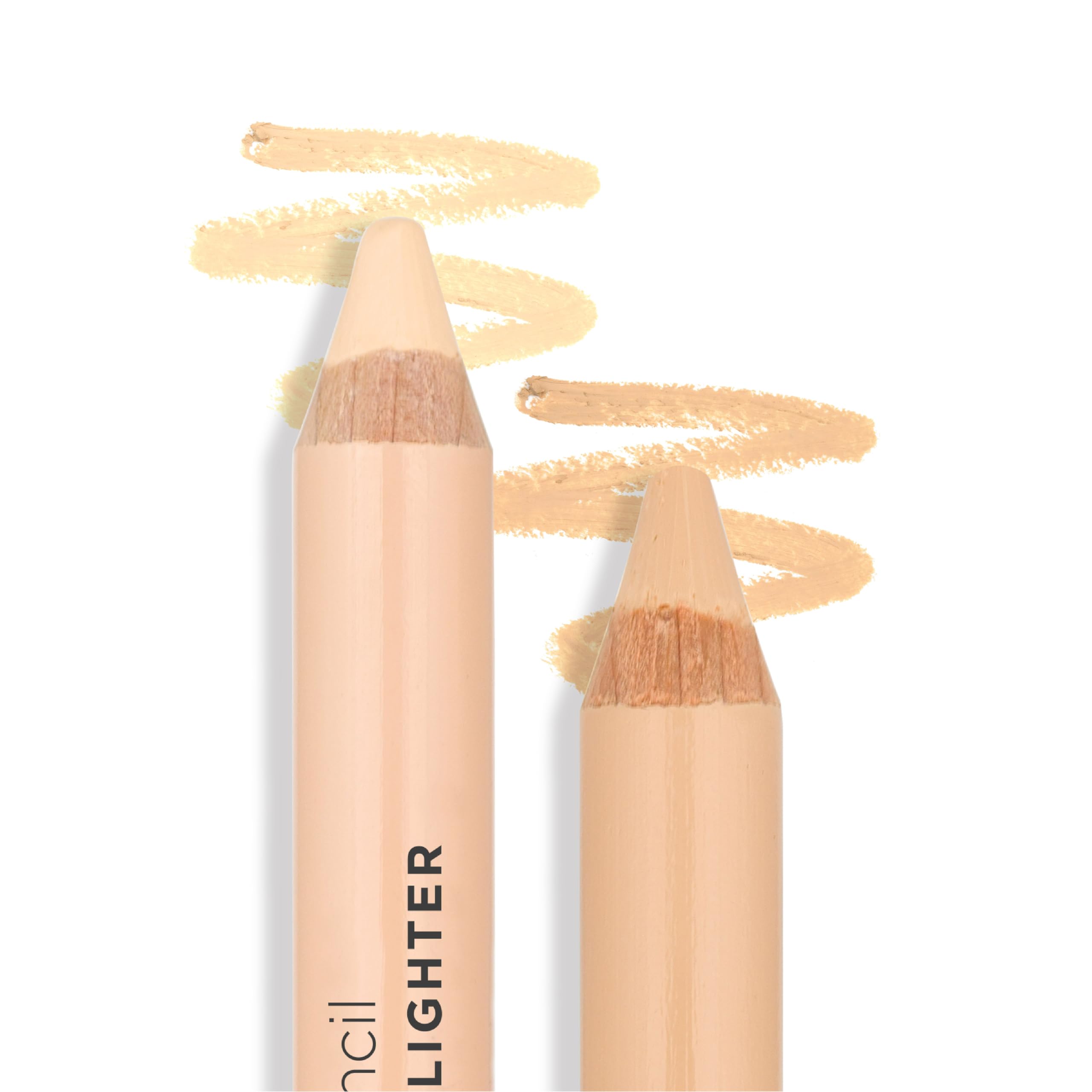 Billion Dollar Brows Duo Brow Pencil concealer tip close-up conceals brow imperfections.