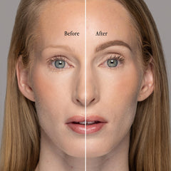 Billion Dollar Brows fórmula precision crema, textura suave para trazos sin tirones.