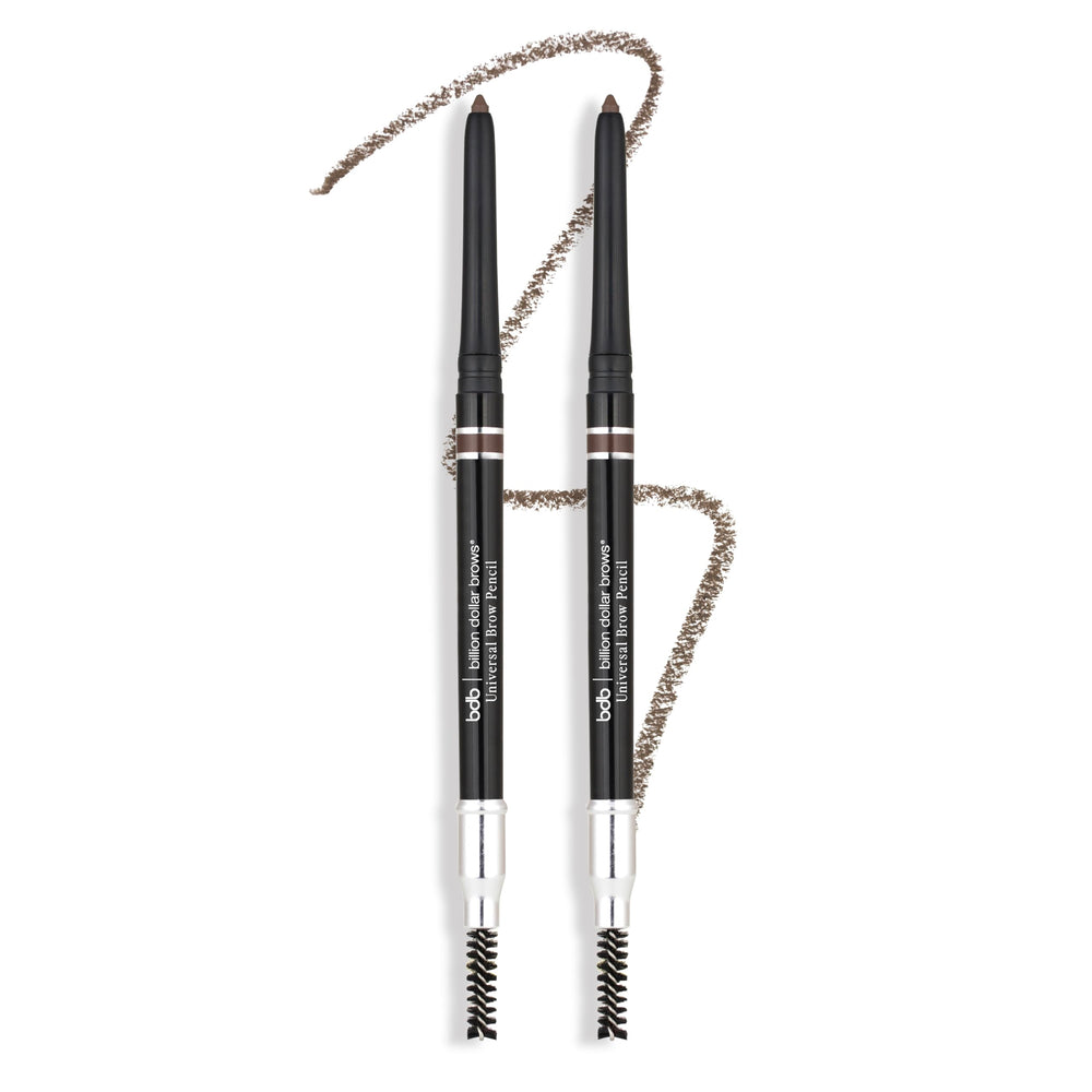 Billion Dollar Brows universal eyebrow pencil with precision tip for precise definition and natural shaping