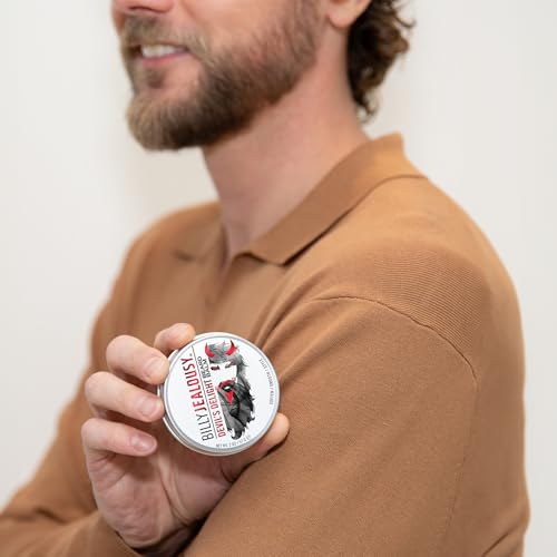 Billy Jealousy Devil's Delight how-to-use guide demonstrates simple scoop-and-rub.