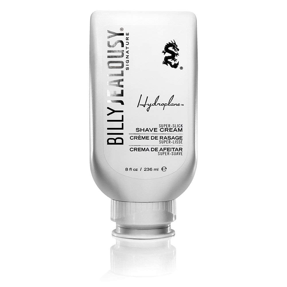Billy Jealousy Hydroplane shave cream pour texture for slick razor glide