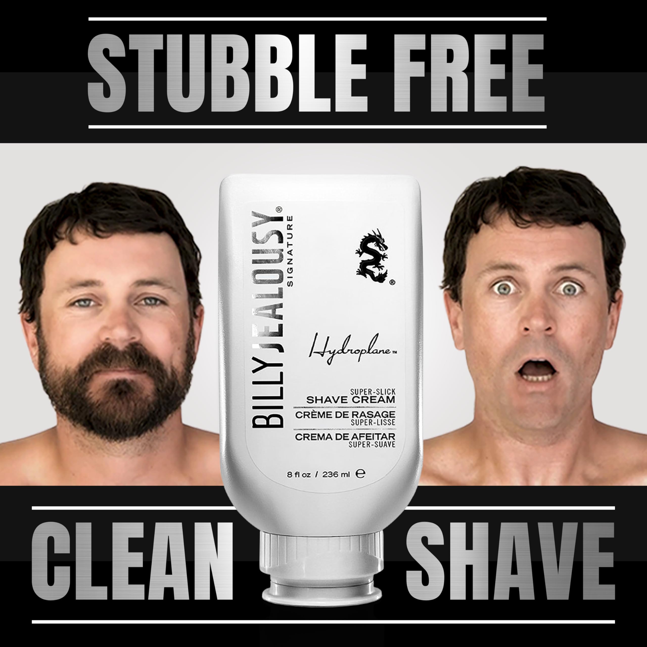 Fruit oils condition skin while citrus-mint fragrance accompanies the shave