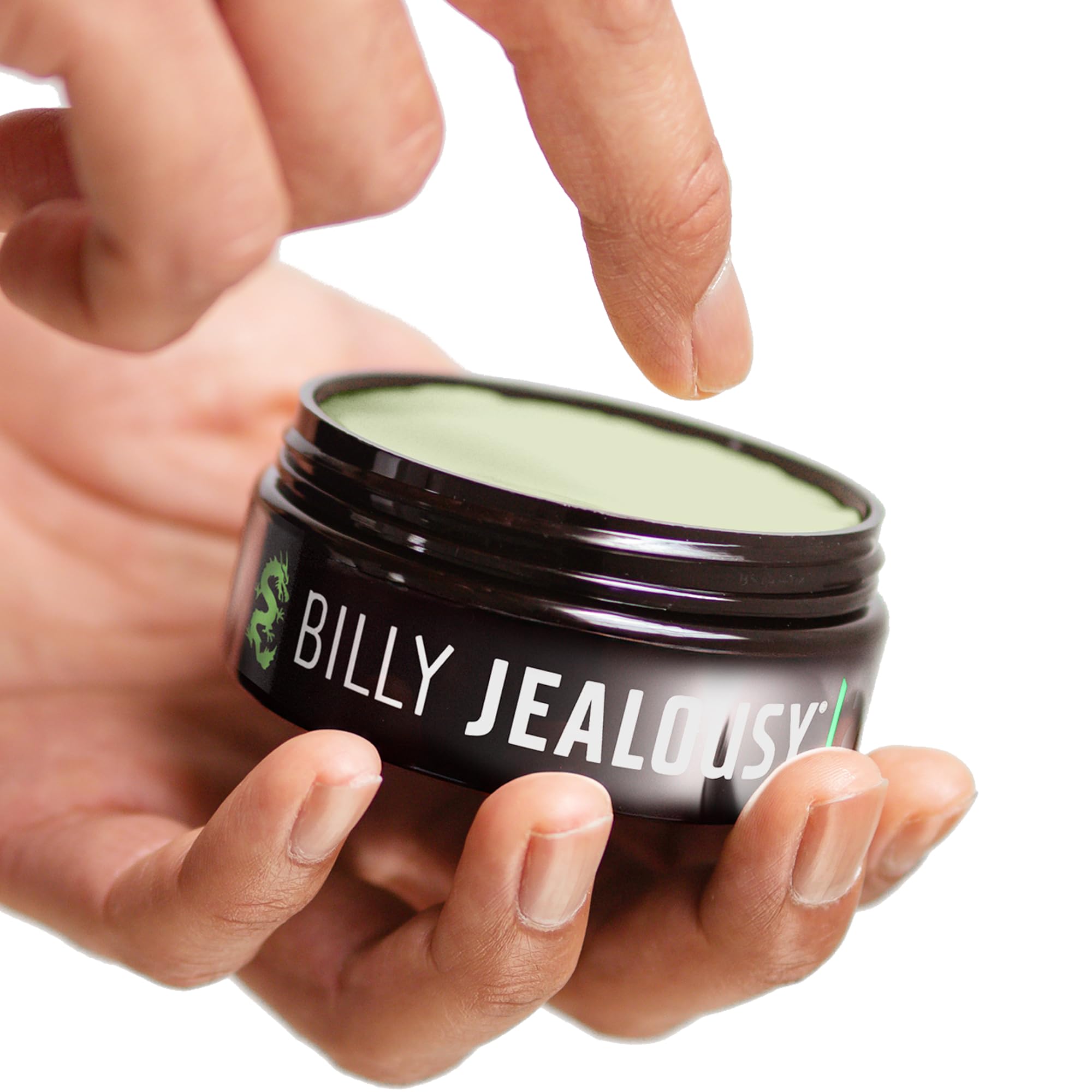 Billy Jealousy Ruckus daily-use scene conveys restyle-friendly formula.