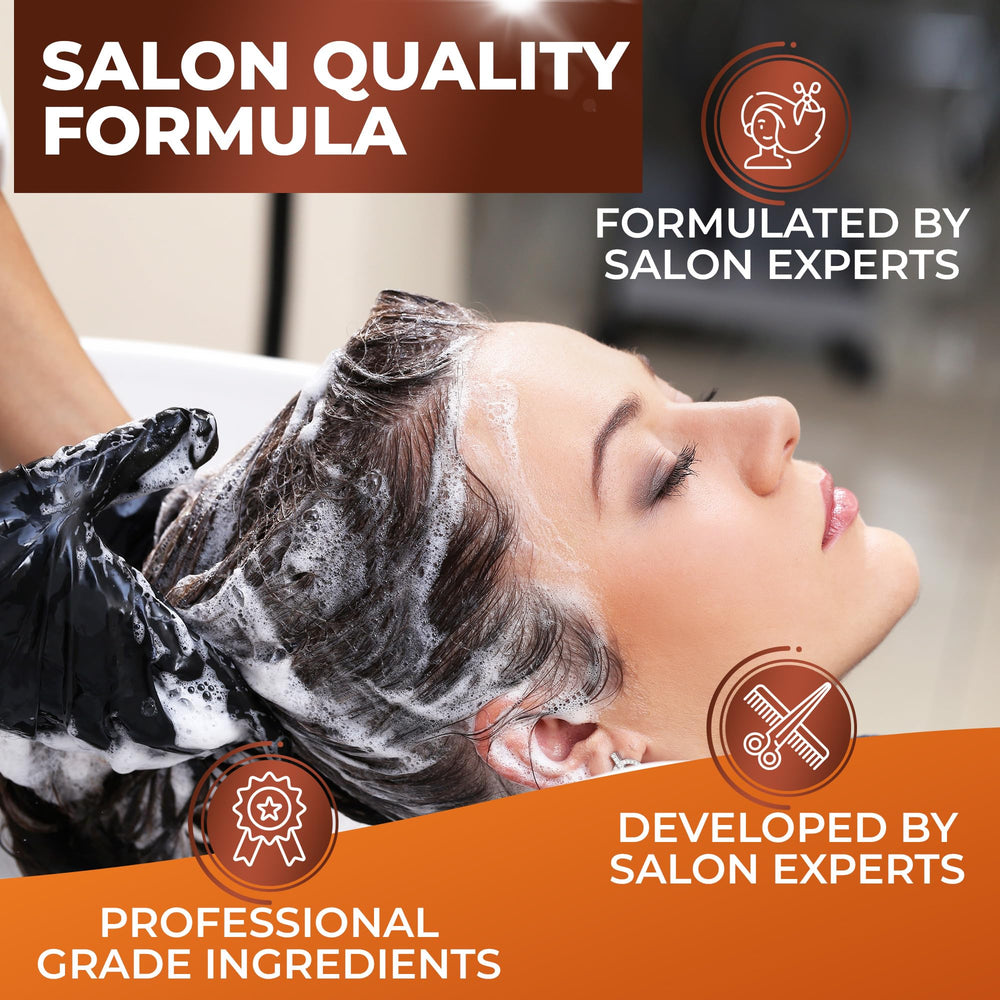 BINGO HAIR CARE argan coating protects each strand from damage.