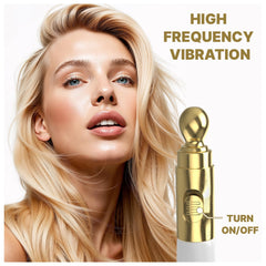 Bio Beauties electric massage eye cream vibrating massager in action boosts absorption