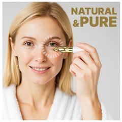 Bio Beauties under-eye massage demo shows soothing application