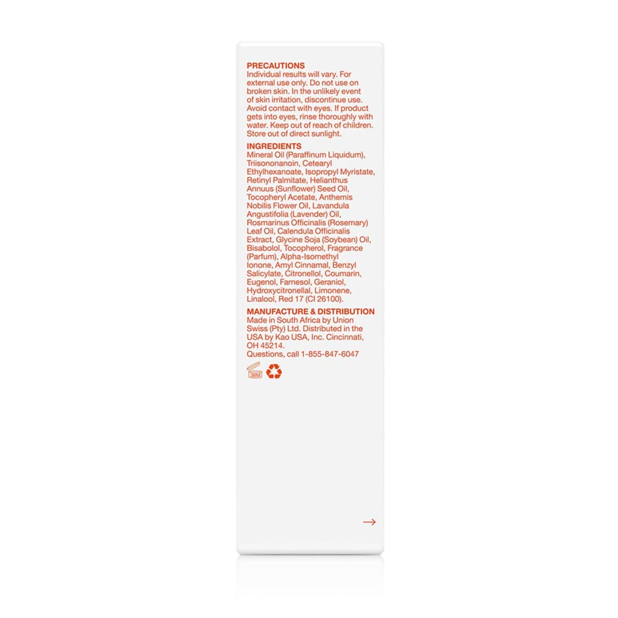 Bio-Oil bottle with outer packaging showing product authenticity benefit
