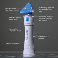 Bio-Therapeutic bt-Sonic cordless design for on-the-go skincare.