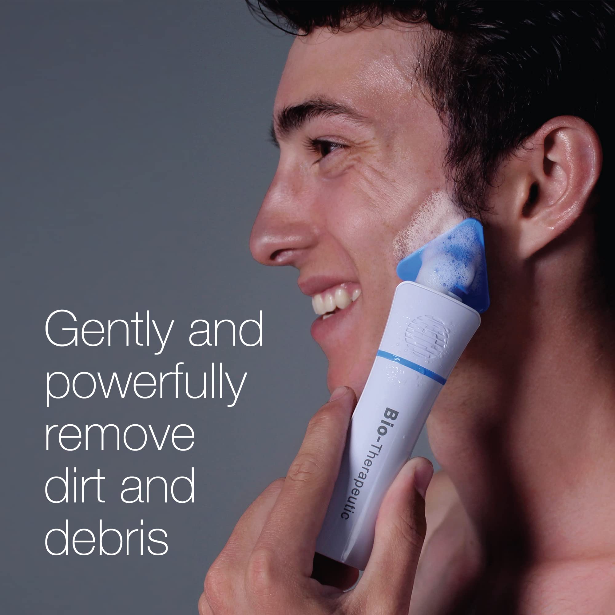Bio-Therapeutic bt-Sonic microsonic vibrations for deep cleanse.