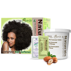 Biocare Curls & Naturals kit bottle argan oil with nourishing shine for curls.