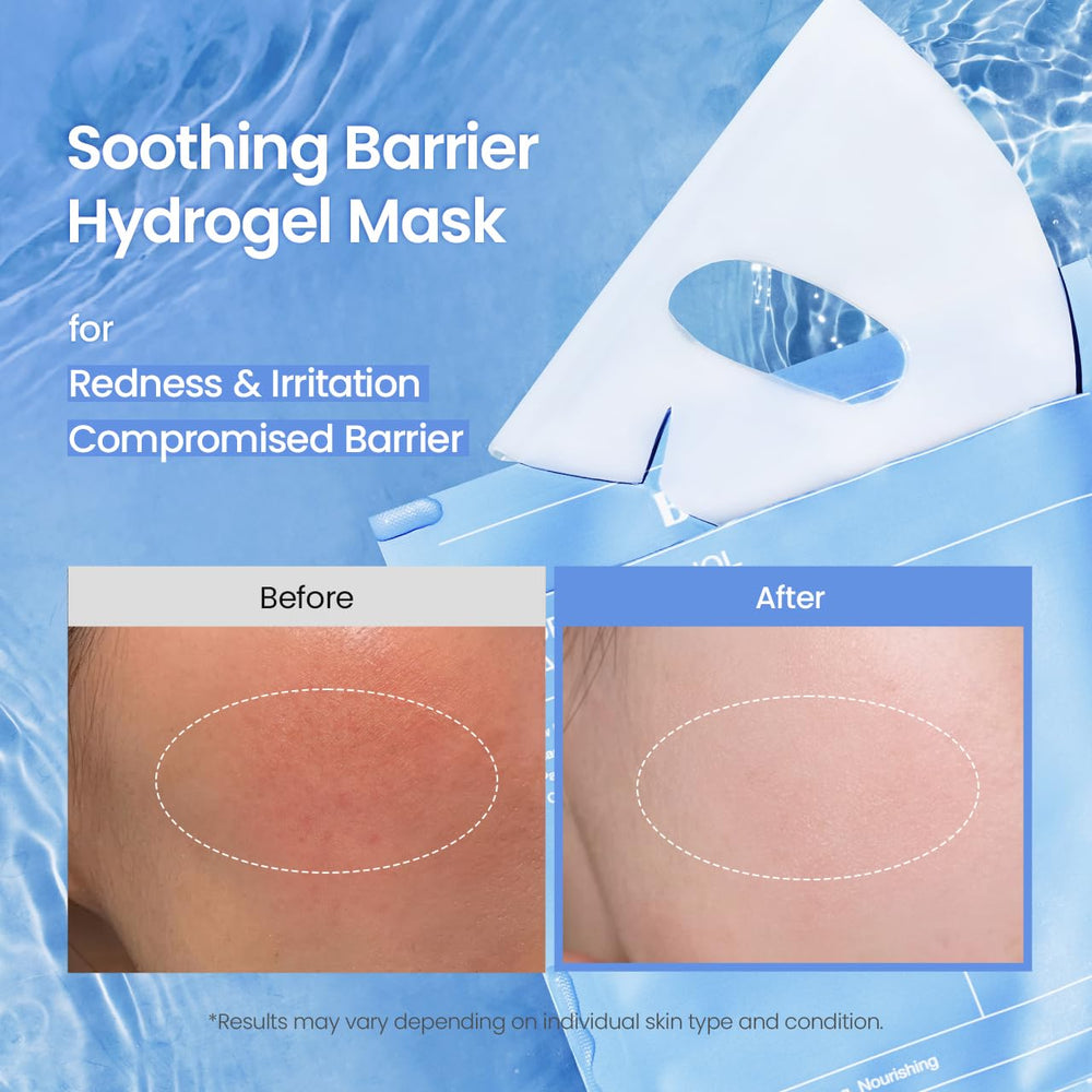 BIODANCE ampoule turned hydrogel sheet demonstrating ingredient release