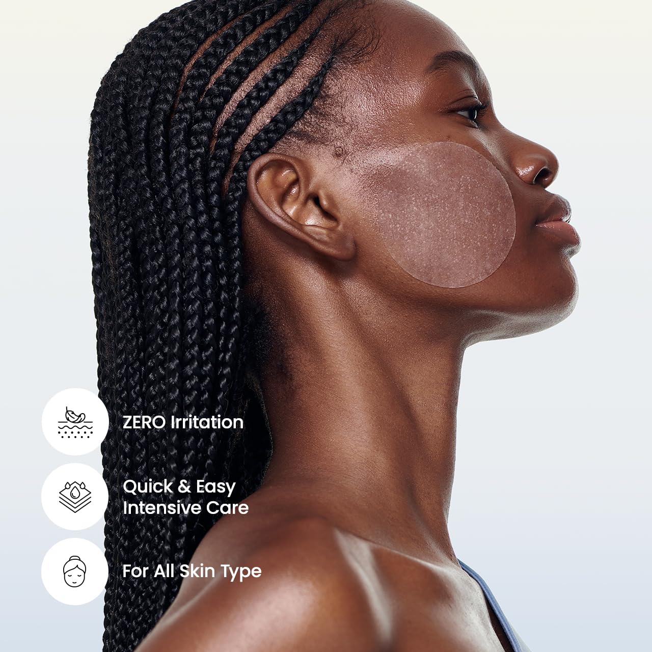 BIODANCE before and after dewy skin comparison showing visible hydration improvement