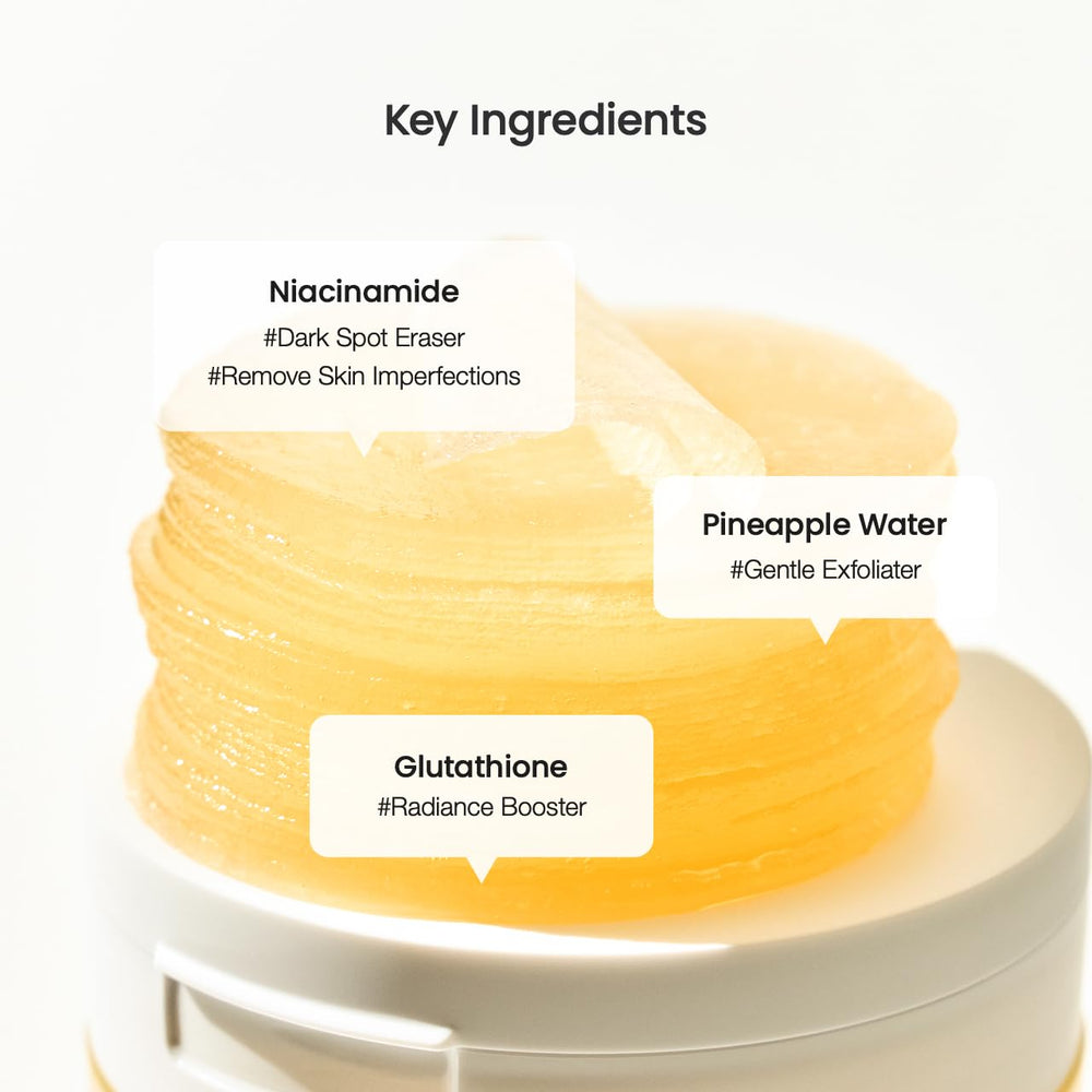 BIODANCE before and after skin tone comparison, visible evening