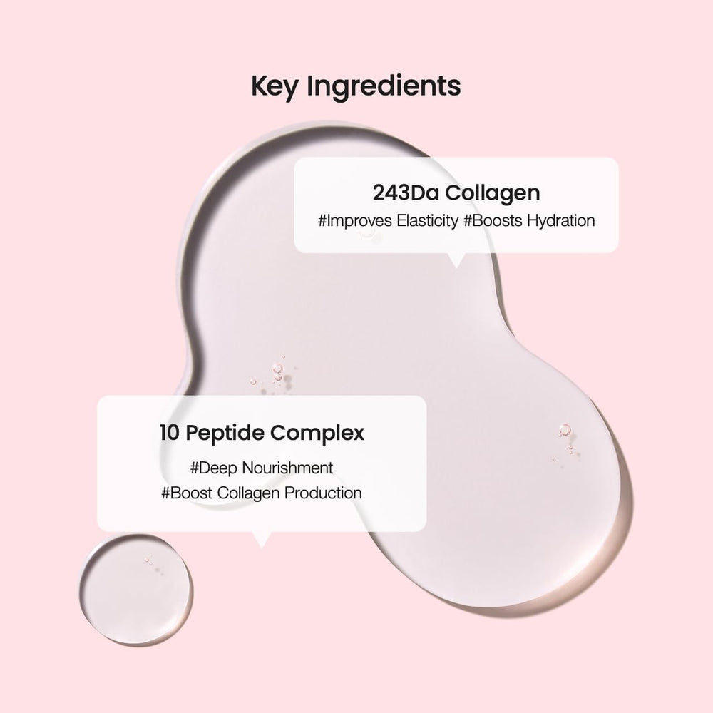 BIODANCE label close-up showing collagen wording, emphasizing collagen delivery benefit
