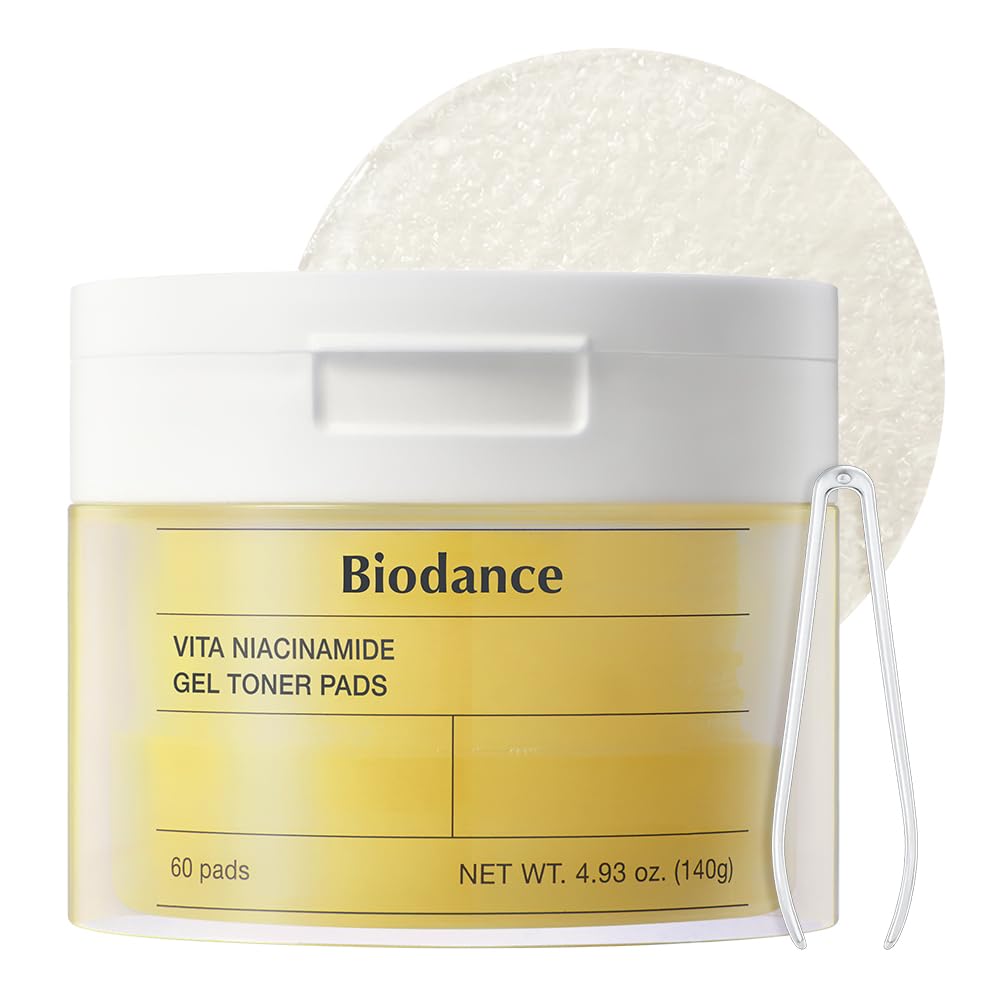 BIODANCE jar with 60 pre-soaked pads, convenient brightening