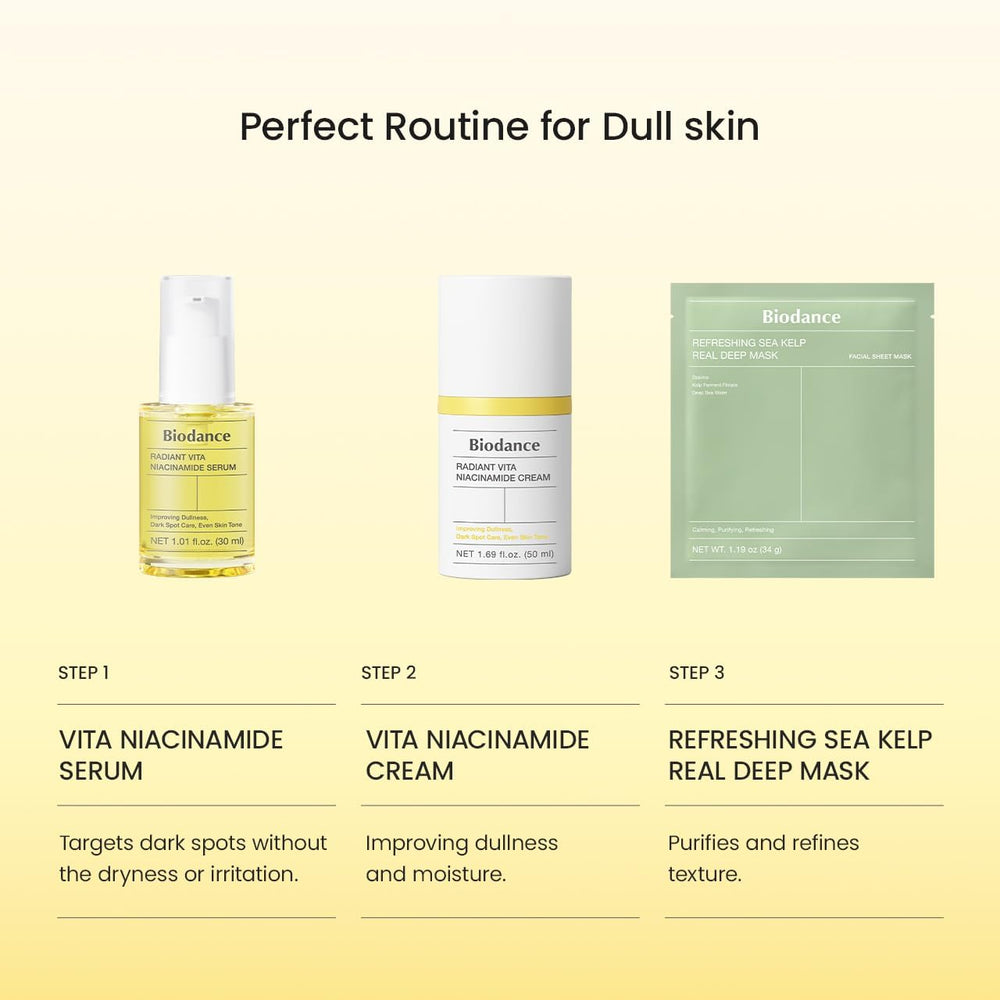 BIODANCE gift box setting for self-care present appeal
