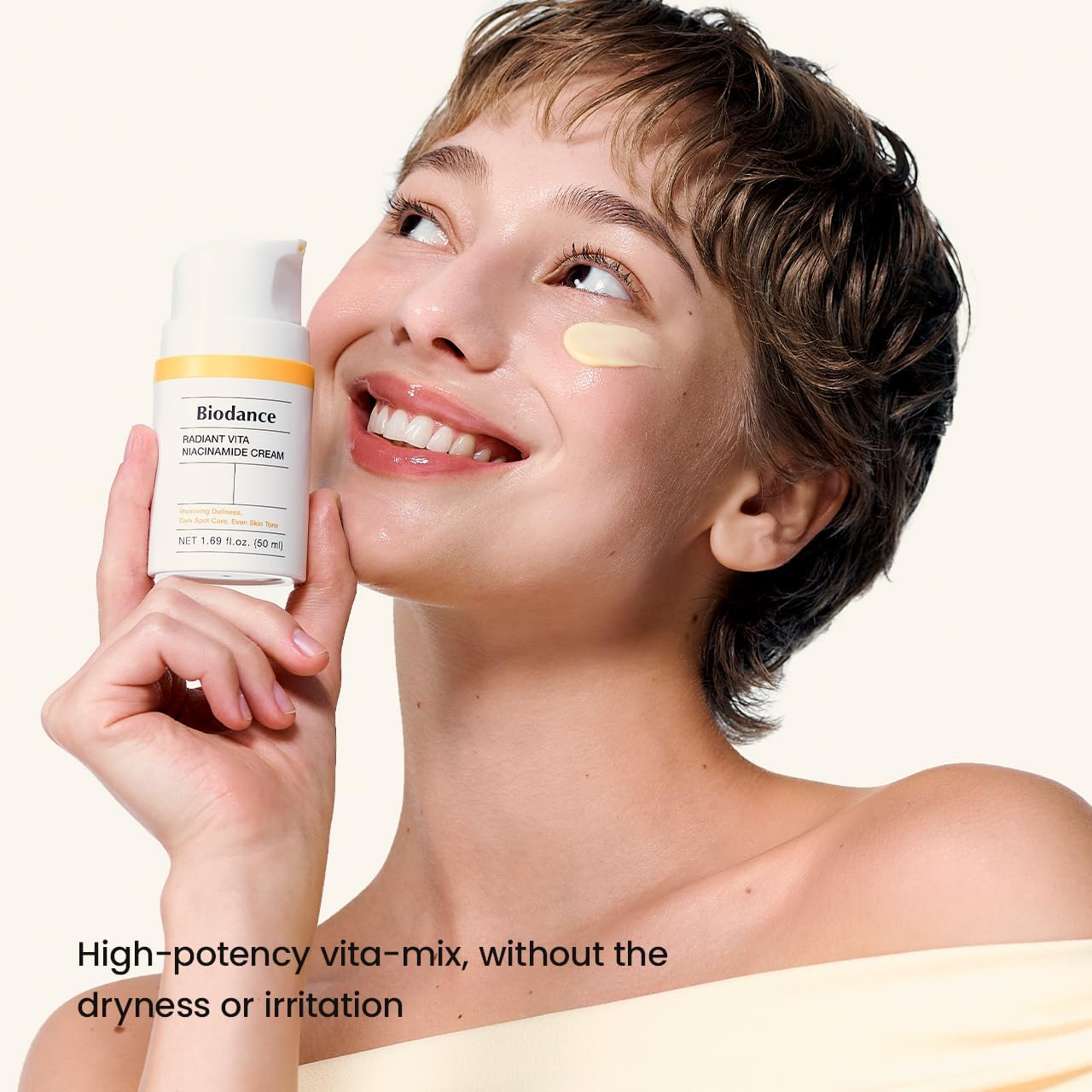 BIODANCE pineapple fruit water ingredient display for brightening benefit