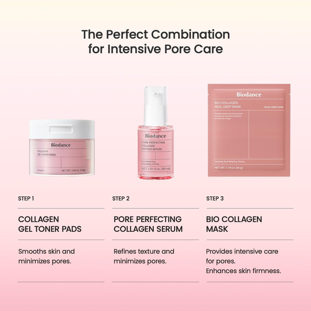 BIODANCE on bathroom counter in routine scene promoting daily use benefit