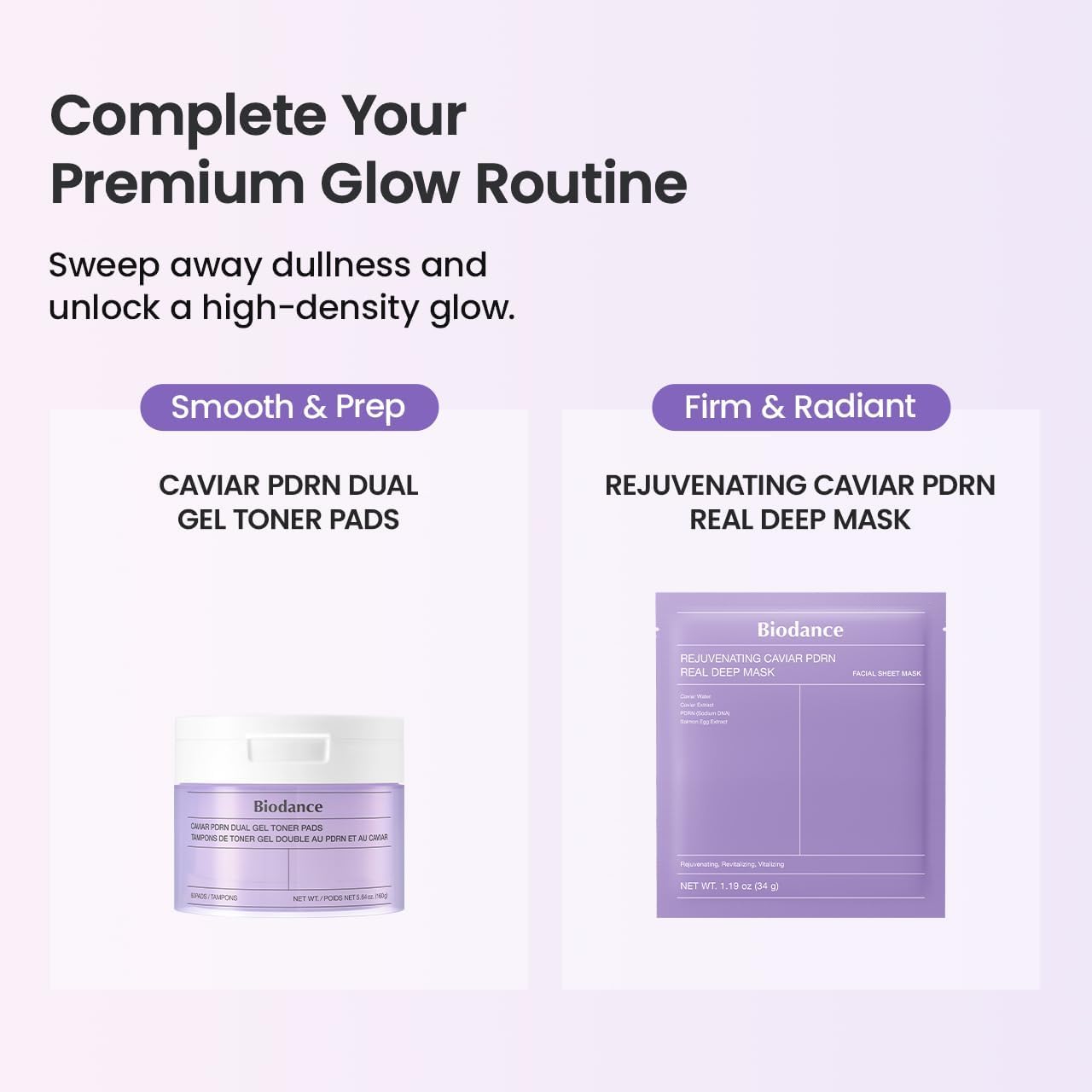 BIODANCE pad staged next to skincare at night, illustrates easy routine upgrade