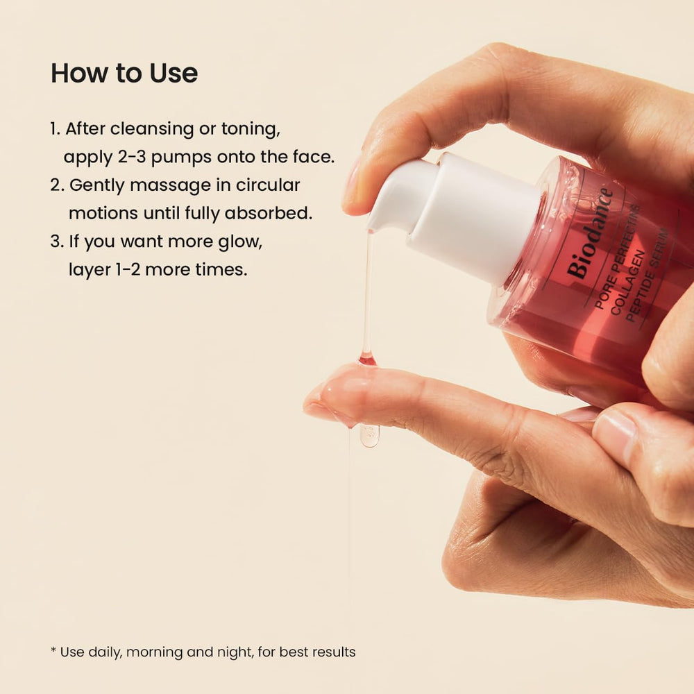 BIODANCE packaging box label showing ingredient list and gentle formula benefit