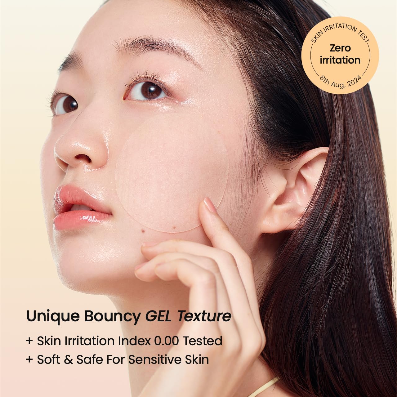 BIODANCE pad saturated with serum droplet, delivers hydrating actives