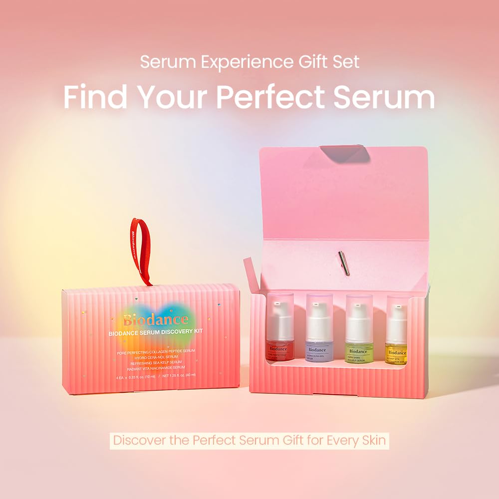 BIODANCE sea kelp serum pipette with extract showing refined skin texture