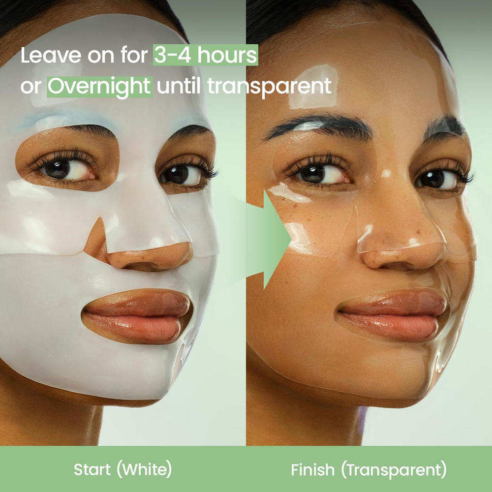 BIODANCE mask held in hand to show 34g size and easy application