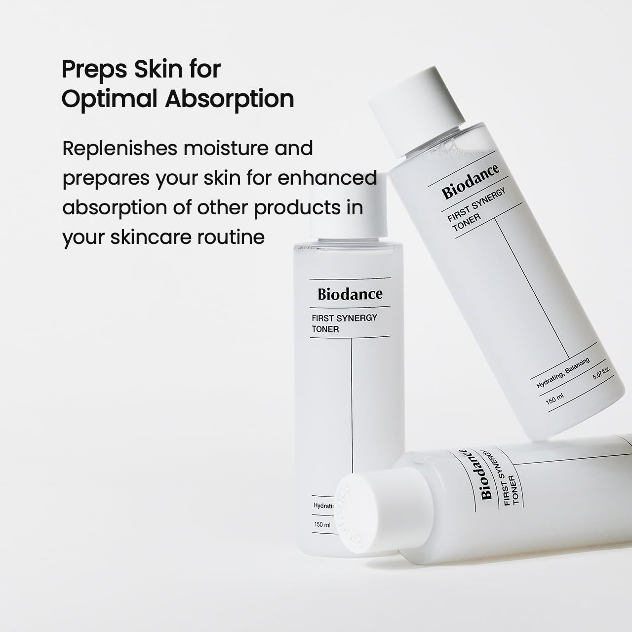 BIODANCE label detail showing pH 5.5 and ingredient clarity benefit
