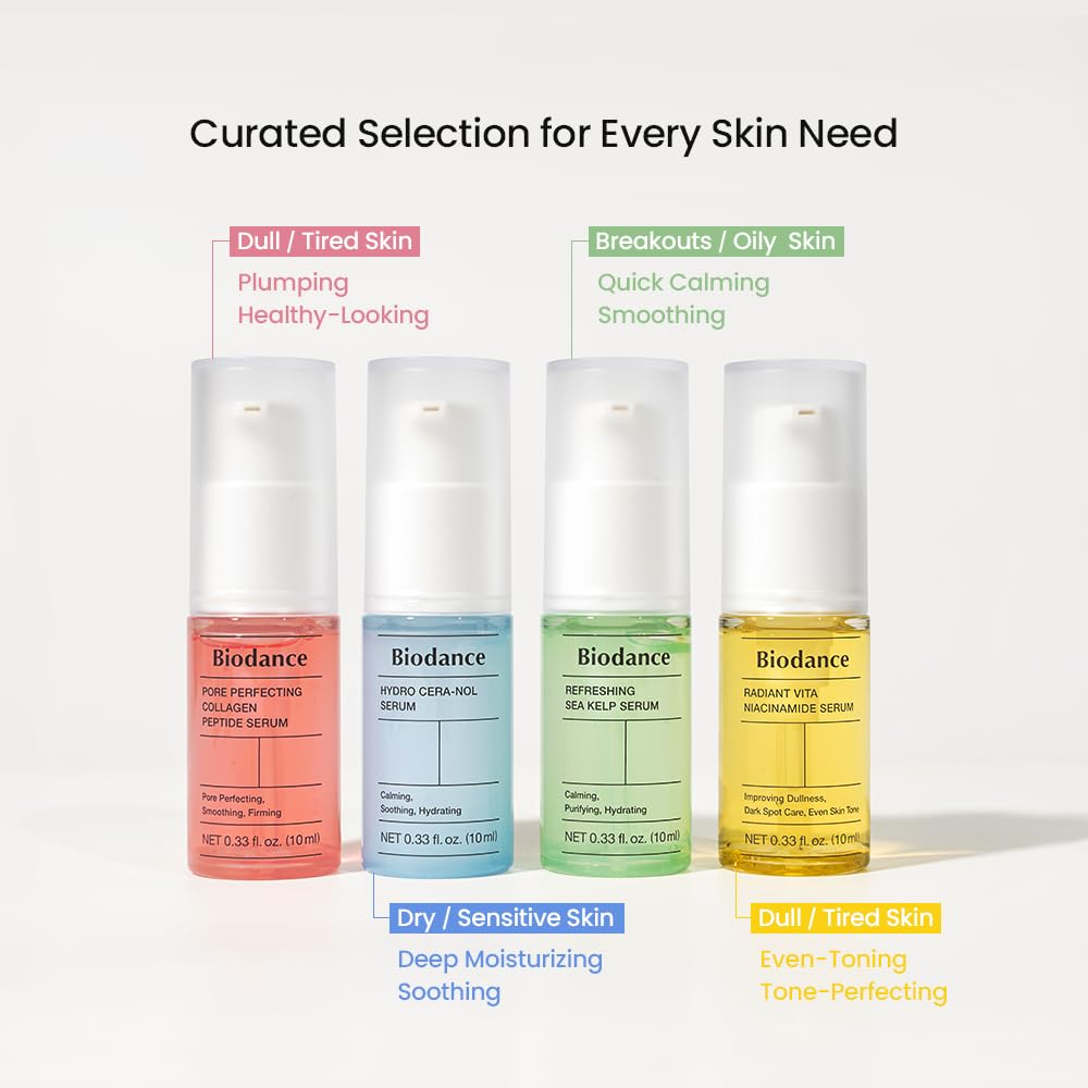 BIODANCE vitamin c niacinamide bottle top illustrating brightening benefit