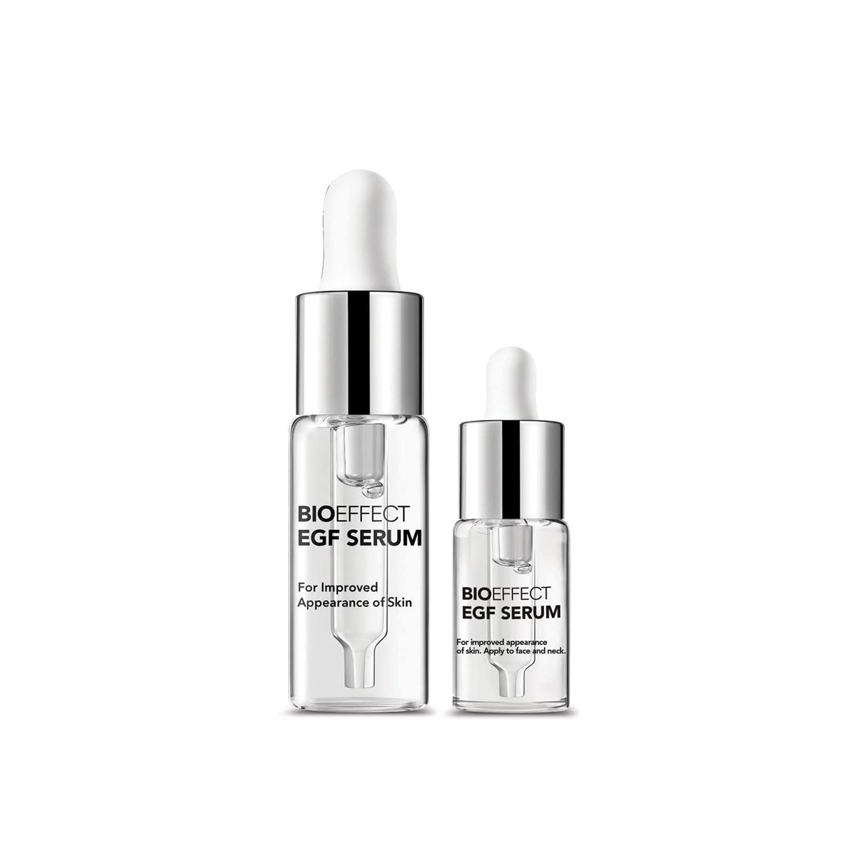 Bioeffect EGF Serum bottle close-up for hydration and glow