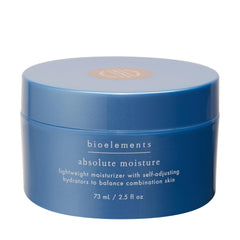 Bioelements Absolute Moisture bottle for balanced combination skin hydration