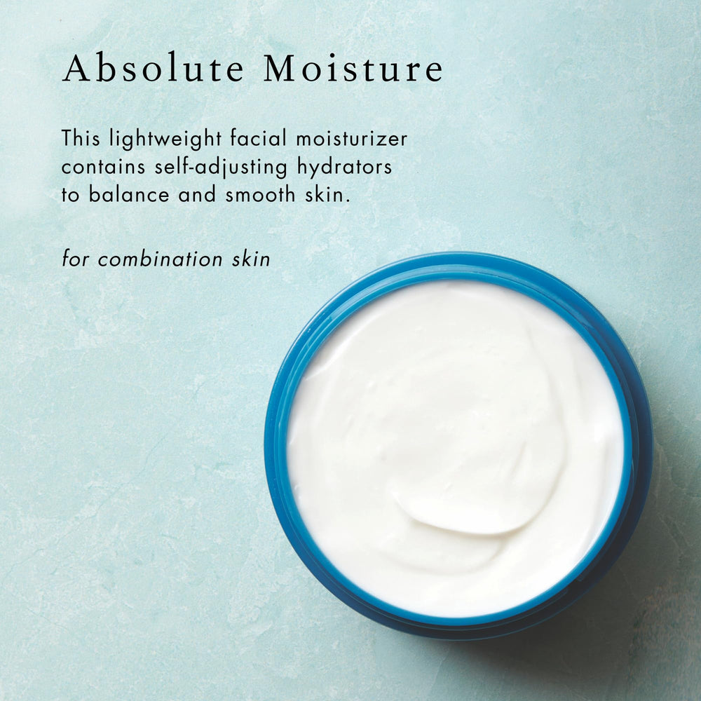 Bioelements Absolute Moisture cream texture swirl showing light, non-greasy feel