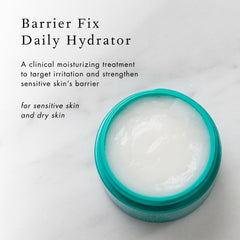 Bioelements Barrier Fix jar close-up with creamy barrier-supporting cream