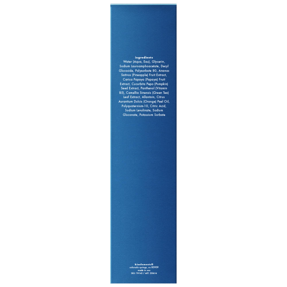 Bioelements Flash Foam Cleanser foaming action delivers refreshing exfoliation.