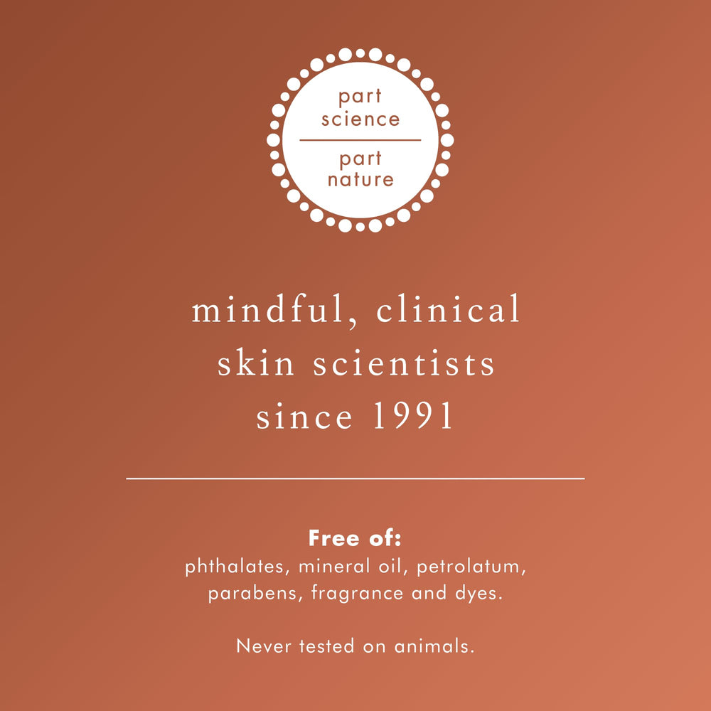 Bioelements brand-story visual reinforces clean-science skincare heritage