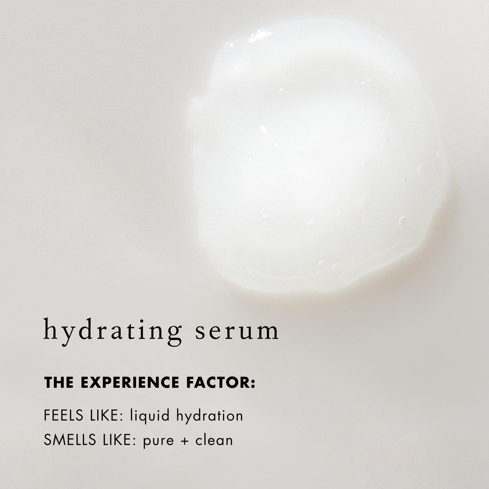 Bioelements Moisture x10 face-application shows smooth, fast-absorb serum