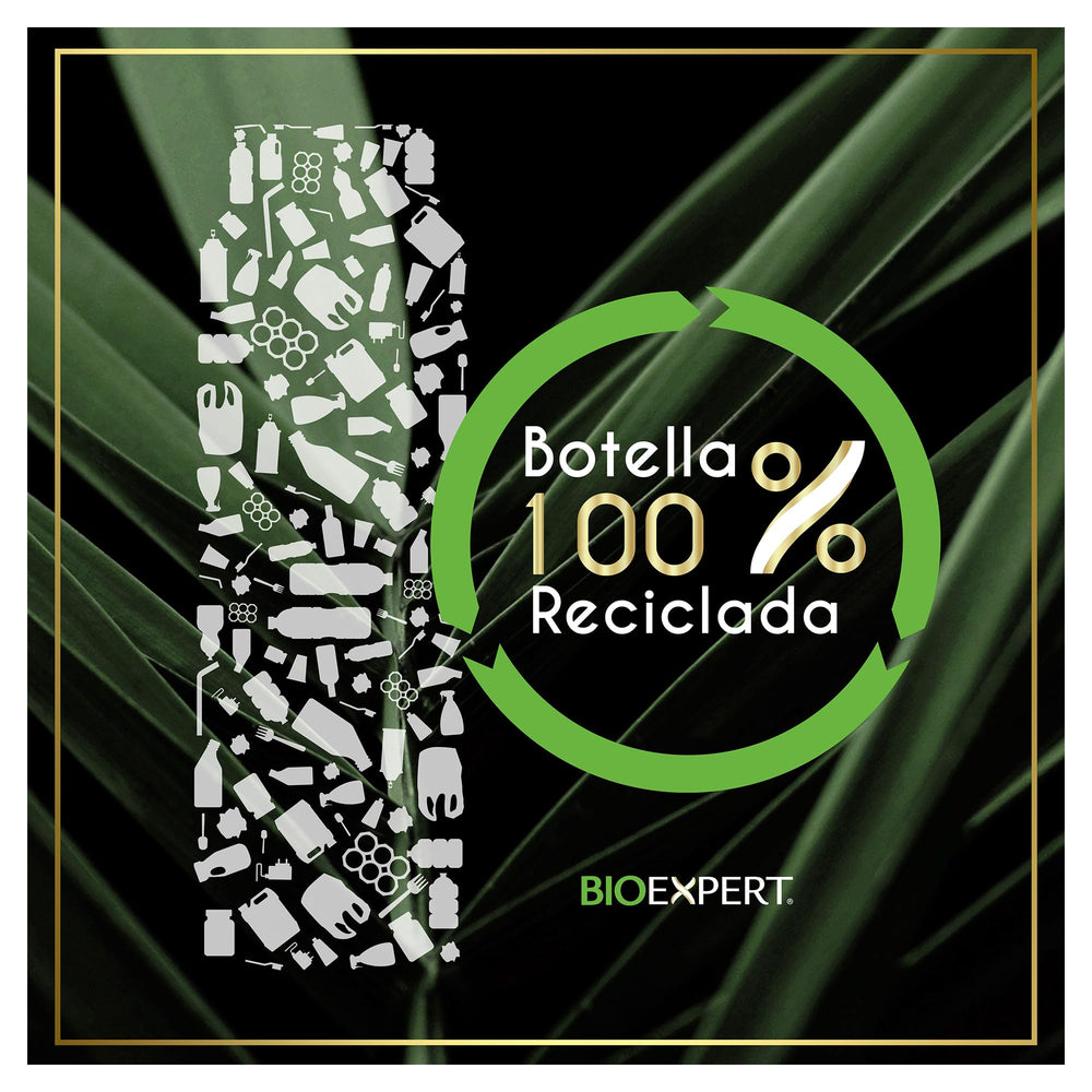 Bioexpert Shampoo hair glow after use indicates natural shine