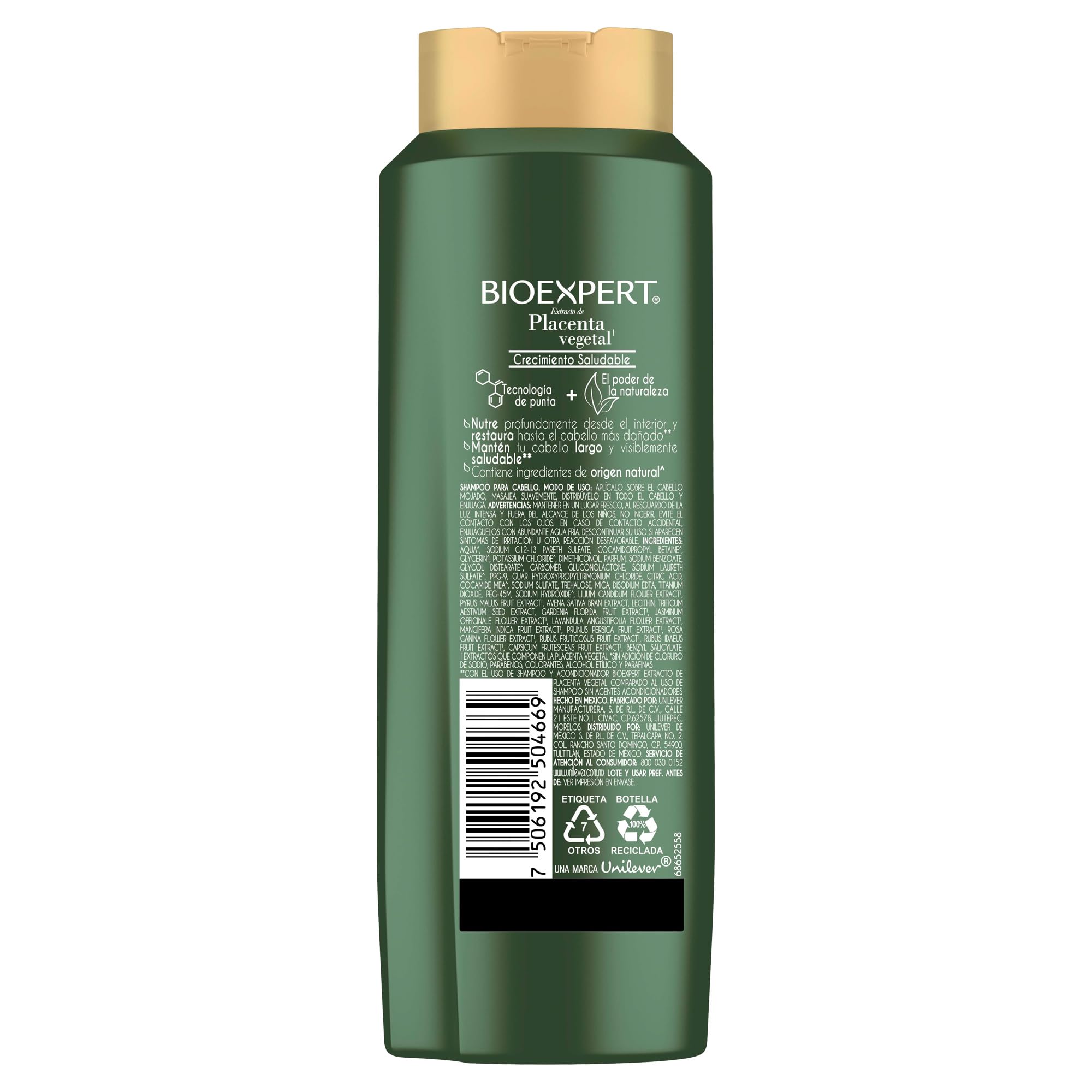Bioexpert Shampoo ingredients natural extracts reveal vibrant nutrients for scalp care