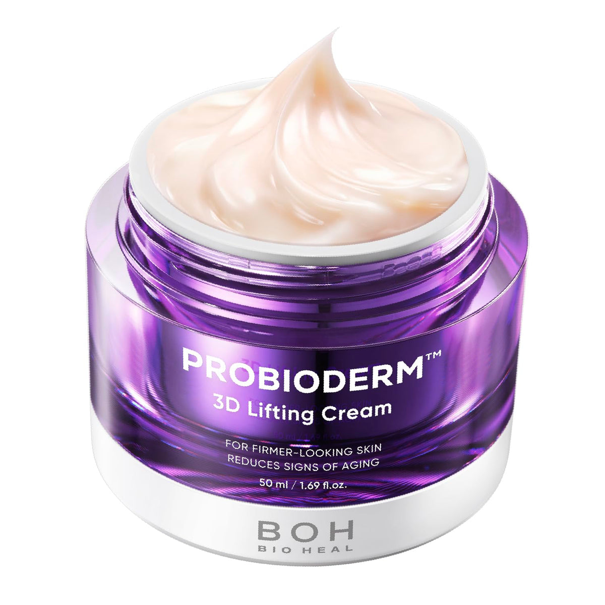 BIOHEAL BOH Probioderm 3D Lifting Cream bottle for nightly firming.