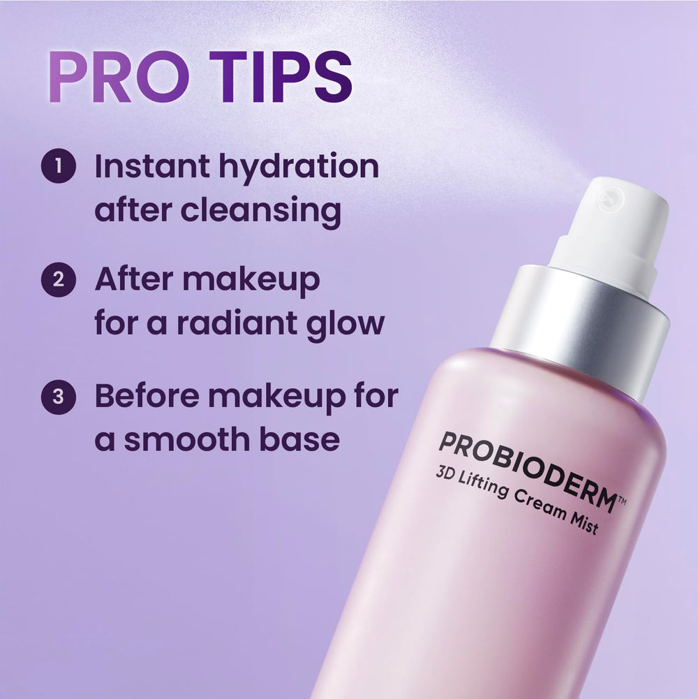 BIOHEAL BOH Probioderm 3D Lifting Cream Mist radiance-focused shot for glow.