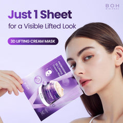 BIOHEAL BOH Probioderm 3D lifting mask sagging-cheeks target for defined contours.