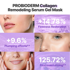 BIOHEAL BOH PROBIODERM mask absorption showing transparent layer after absorption.