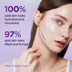 BIOHEAL BOH Probioderm night cream being applied for overnight rejuvenation.